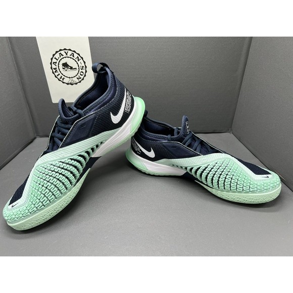 Nike React Vapor NXT HC Obsidian White Mint Shoes CV0742-410 Women Sz 8.5 NEW - Picture 8 of 12